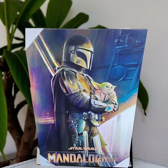 Poster Star Wars The Mandalorian Clan Of Two  24"x36" - Picture 1 of 8